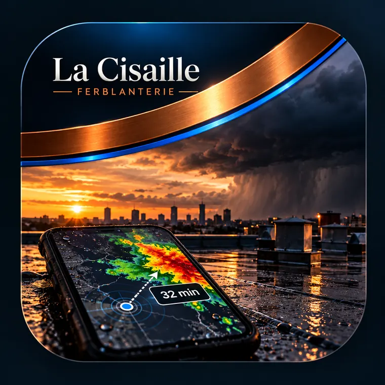 Aperçu de l'outil Météo chantier